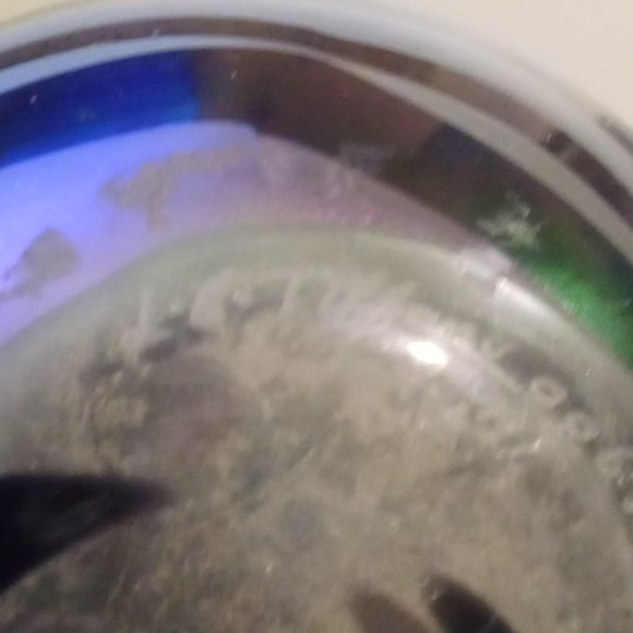 Vintage L.C. Tiffany Favrile Pulled Feather Iridescent Art Glass Vase Signed - Picture 15 of 15